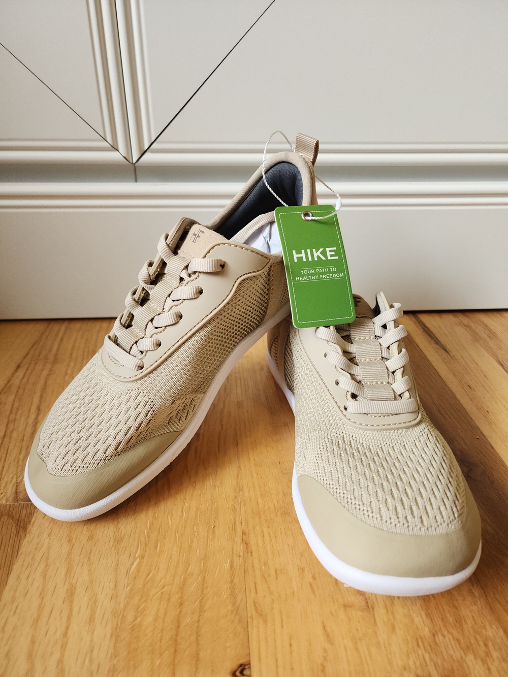 Women's Hike Footwear Beige Walking Shoes